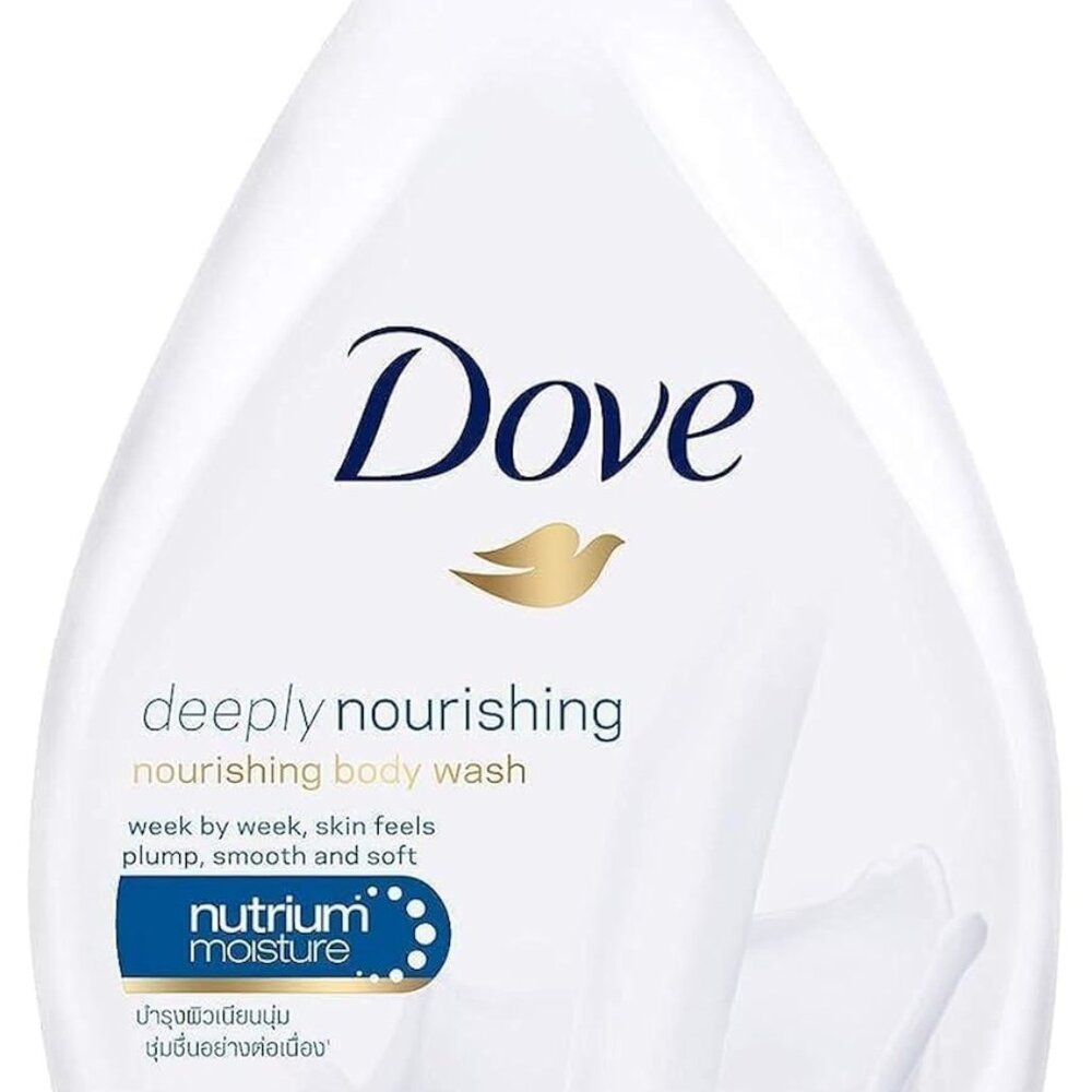 Dove Body Wash 33.8 Oz W/Pump Deeply Nourishing Pack BIG BOTTLE